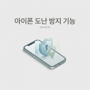 ai thumbnail minimal 아이폰 도난 방지 기능 1788169942