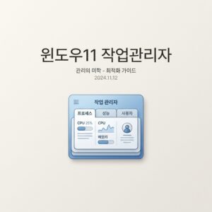 ai thumbnail minimal 윈도우11 작업관리자 1787829024